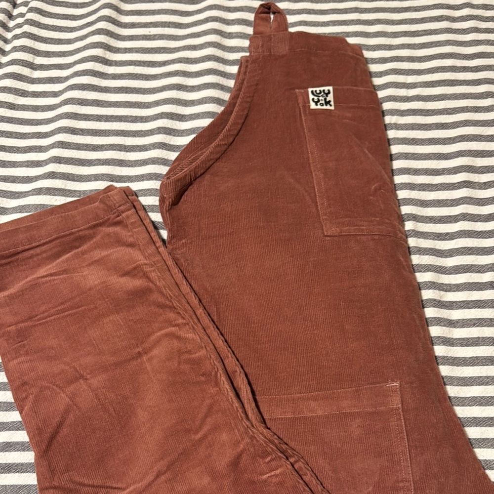 LUCY & YAK  organic Corduroy dungaress